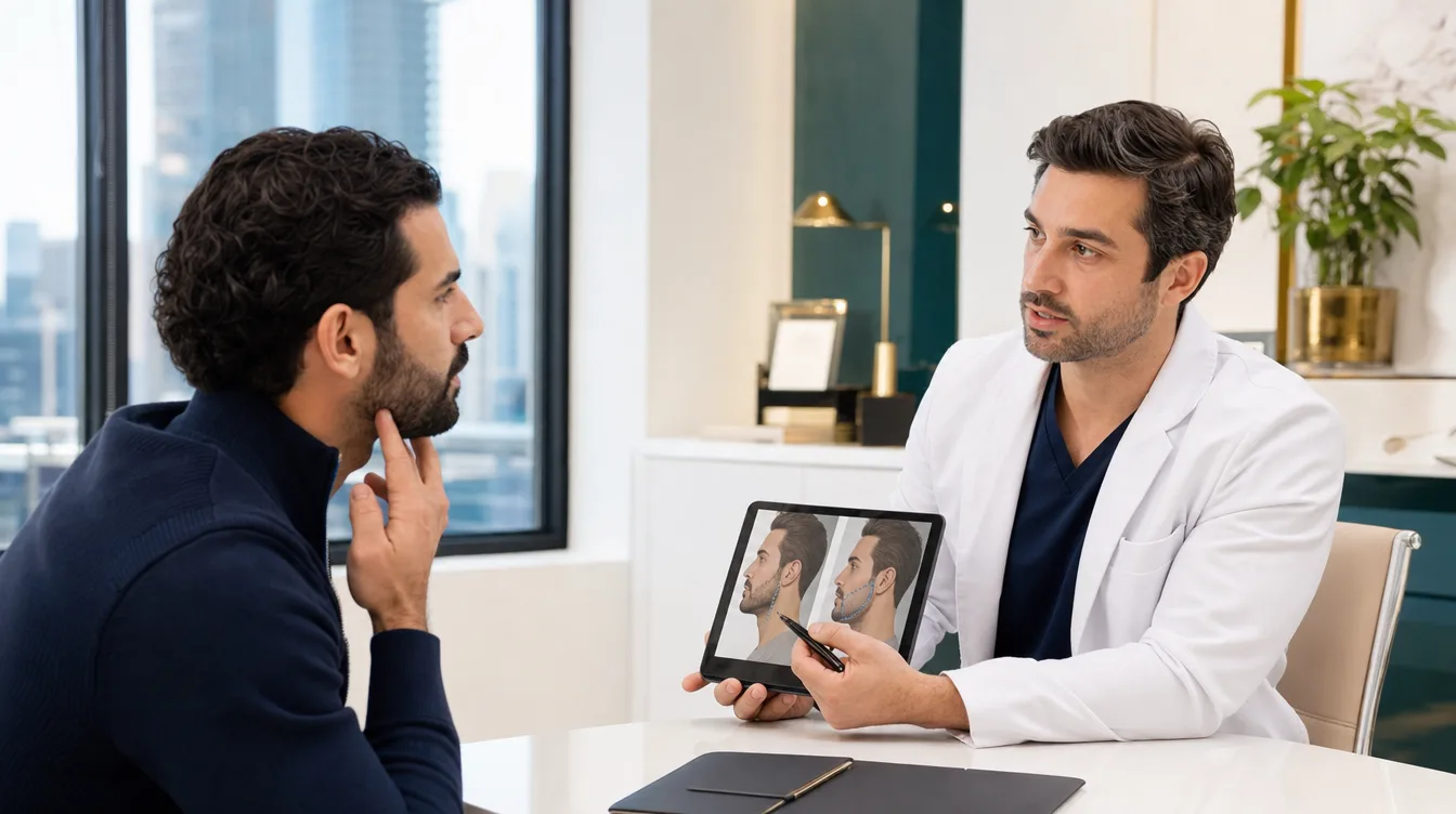 Beard transplant for patchy beard growth: planning, density, and design