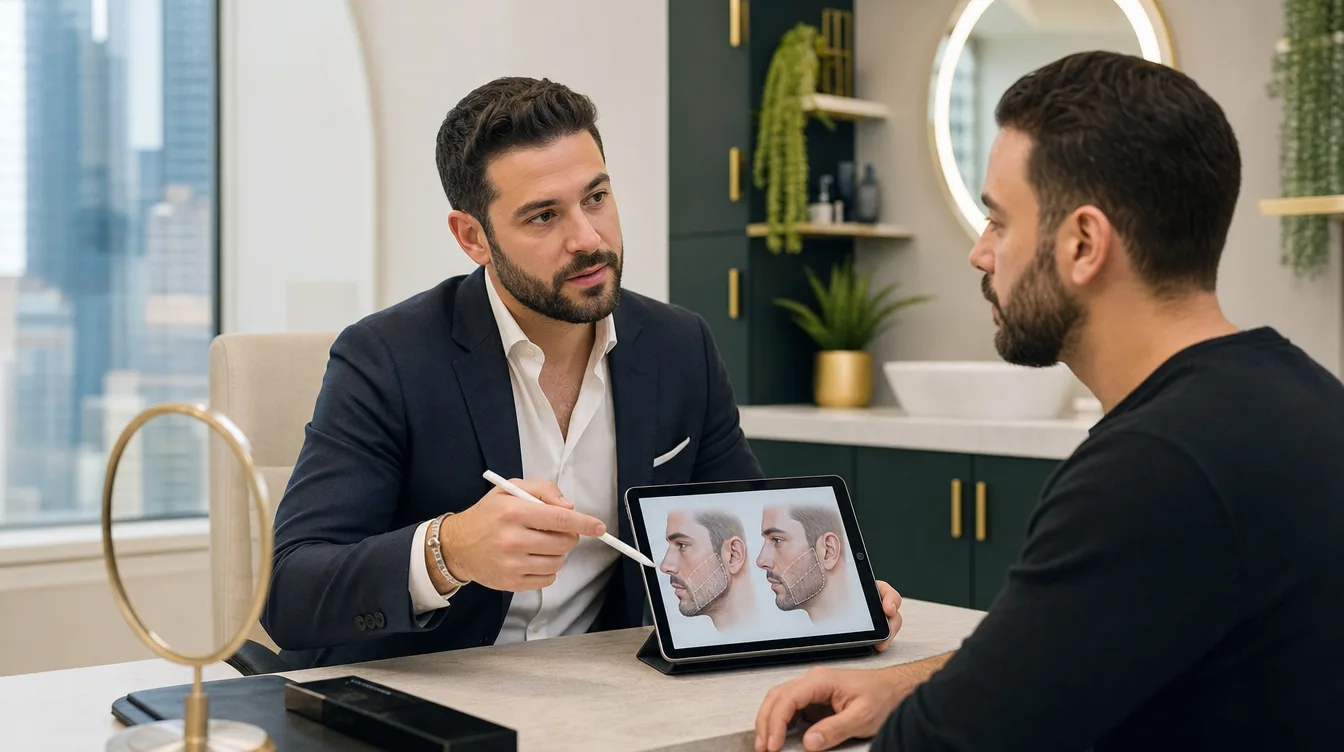Beard transplant for patchy beard growth: planning, density, and design