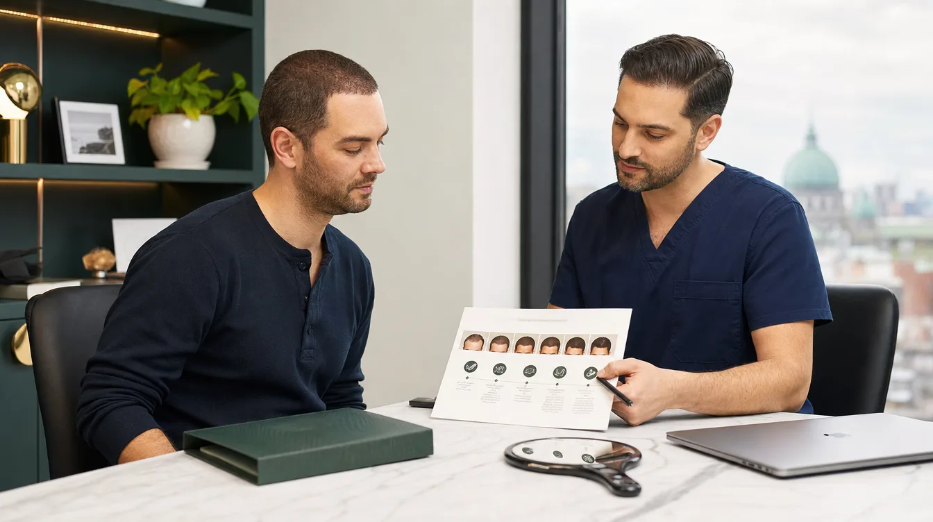 FUE hair transplant recovery timeline: what to expect week by week