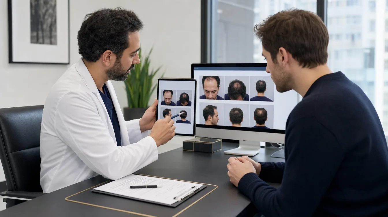 How to prepare for a FUE hair transplant consultation