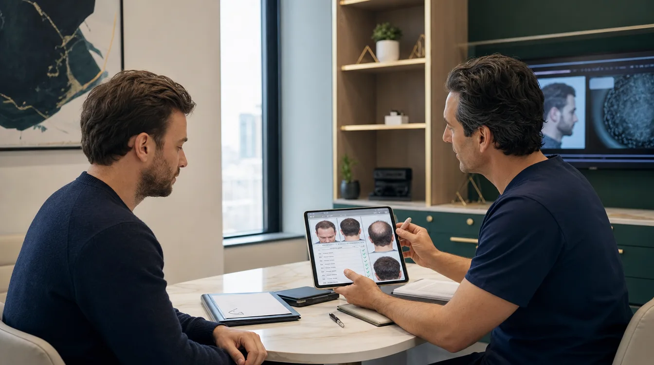 How to prepare for a FUE hair transplant consultation
